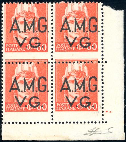 1945 - 60 cent. arancio Imperiale, ... 