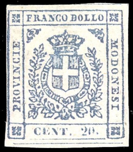 1859 - 20 cent. ardesia violaceo ... 