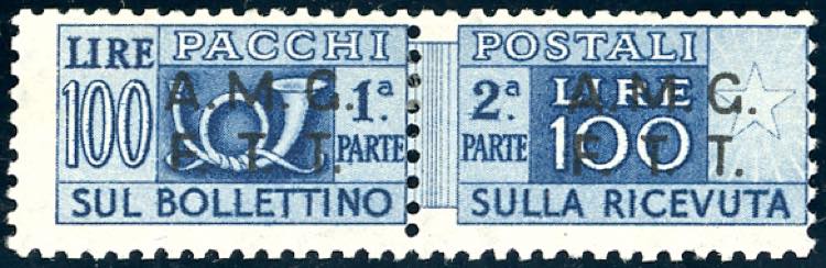 PACCHI POSTALI 1947 - 100 lire, ... 