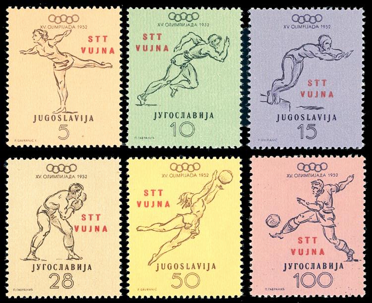 1952 - Olimpiadi, serie completa ... 