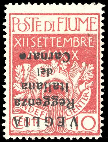 VEGLIA 1920 - 10 cent., entrambe ... 