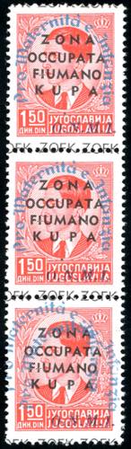 ZONA FIUMANO KUPA 1942 - 1,50 d. ... 