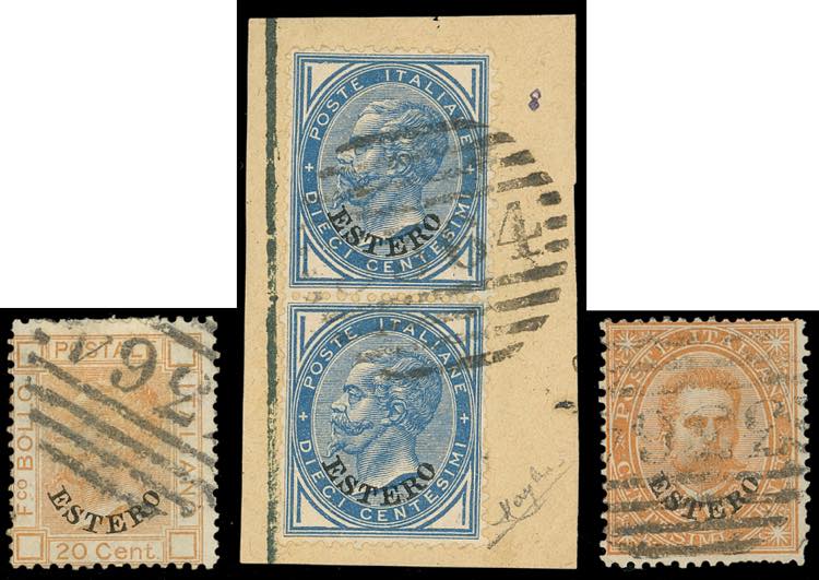 SUSA 1881 - Due francobolli ... 