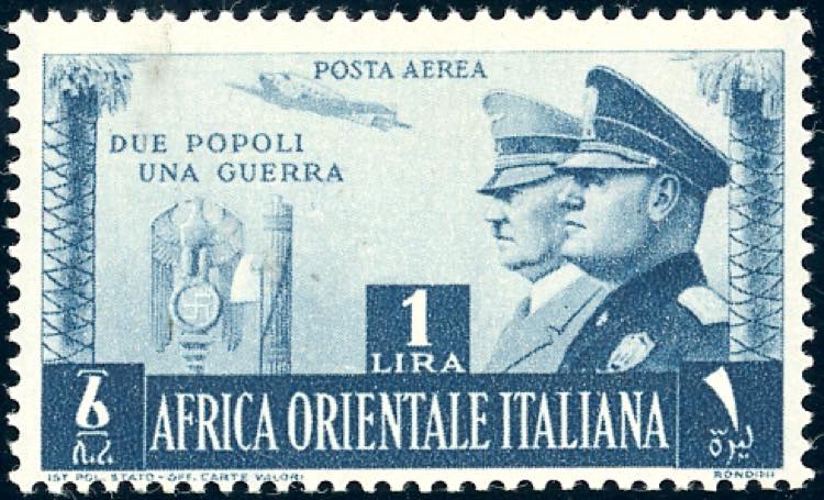 POSTA AEREA 1941 - 1 lira ... 