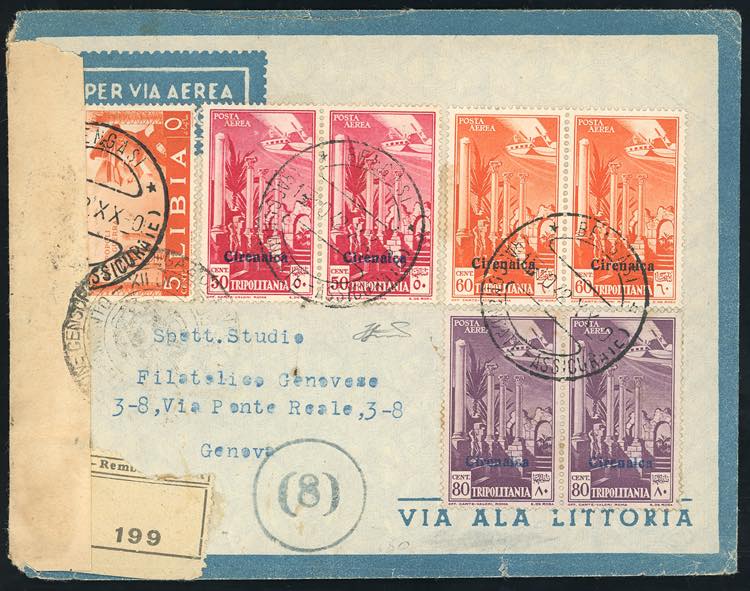 POSTA AEREA 1942 - Soprastampati, ... 