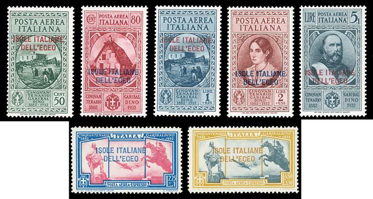 POSTA AEREA 1932 - Garibaldi, ... 