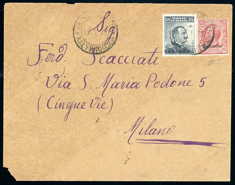 CALINO 1921 - 10 cent., 15 cent. ... 