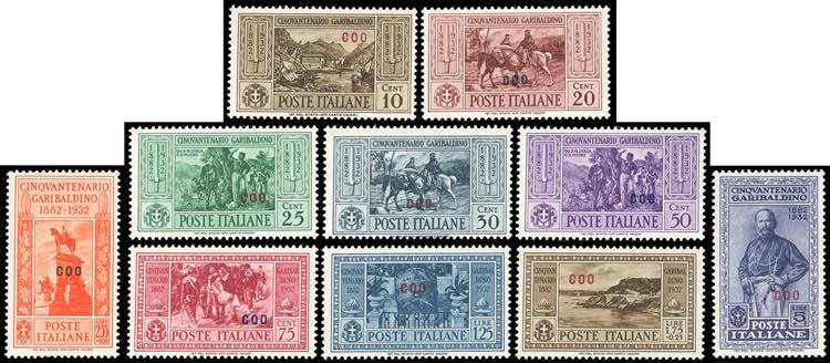 COO 1932 - Garibaldi, serie ... 