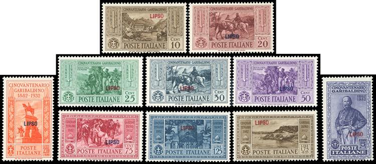 LIPSO 1932 - Garibaldi, serie ... 