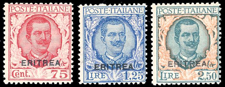 1926 - Floreale soprastampati ... 