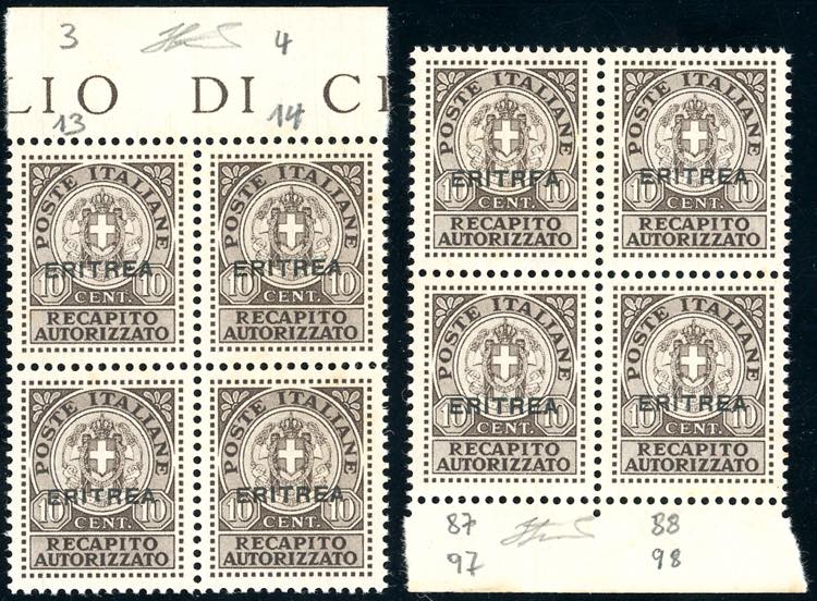 RECAPITO AUTORIZZATO 1939 - 10 ... 