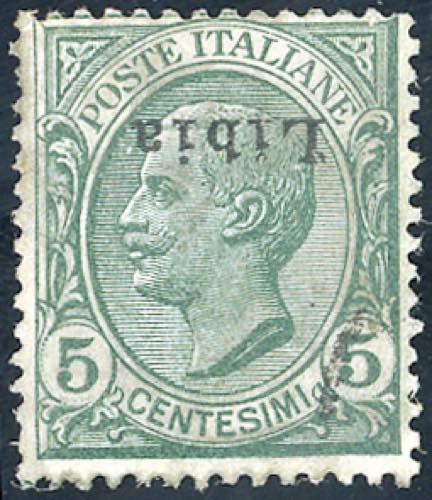 1912 - 5 cent. Leoni, soprastampa ... 