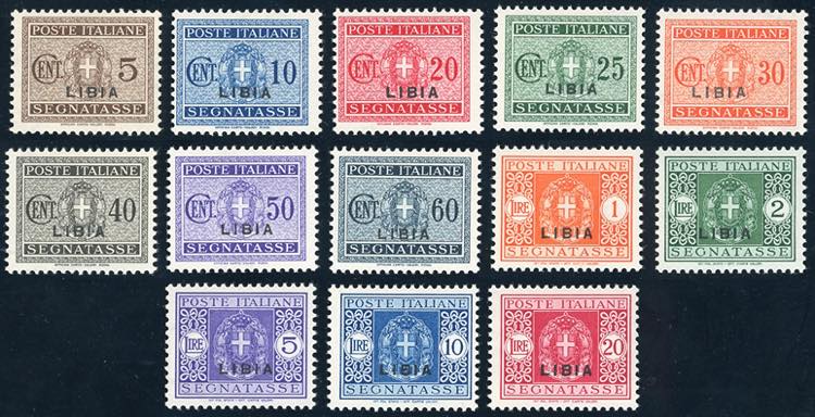 SEGNATASSE 1934 - Soprastampati, ... 