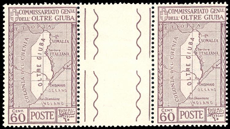 1926 - 60 cent. lilla Annessione ... 