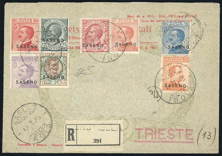 1923 - Soprastampati, serie ... 