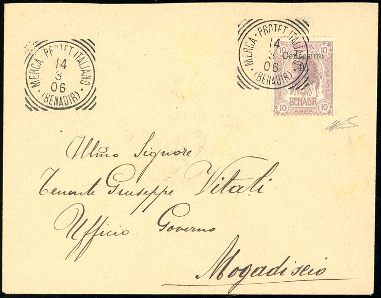 1906 - 40 cent. su 10 a. ... 