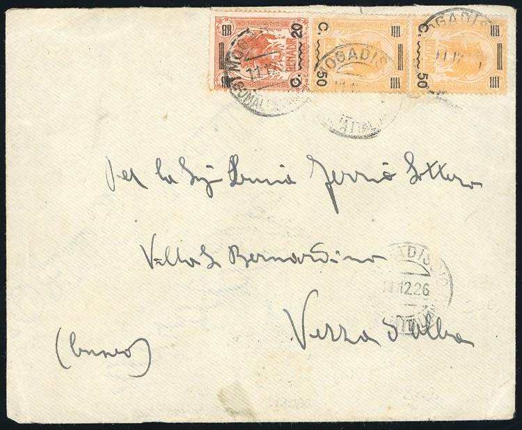 1926 - 20 cent. su 2 a., 50 cent. ... 