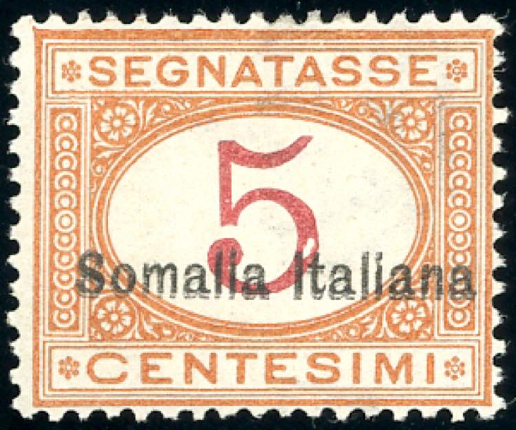 SEGNATASSE 1920 - 5 cent. ... 