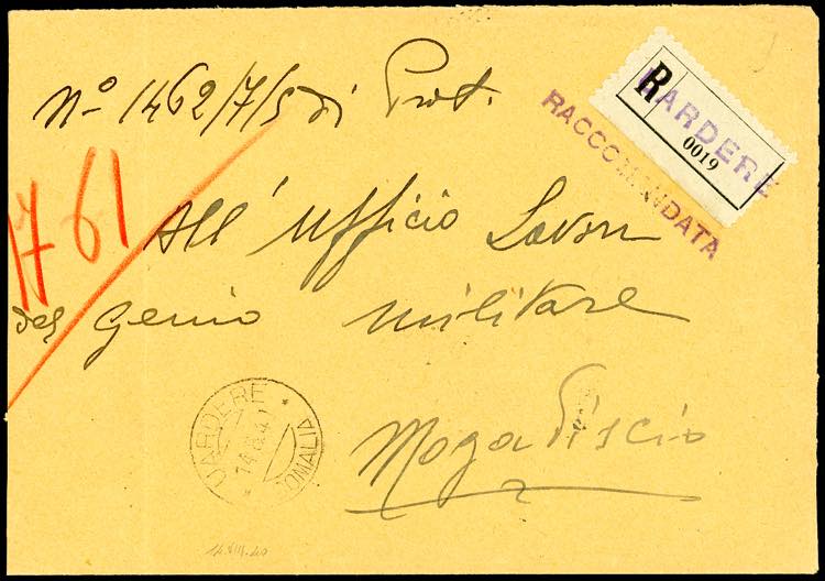 ANNULLAMENTI-UARDERE - Busta ... 