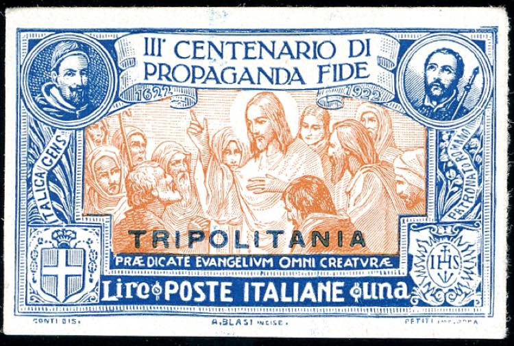 1923 - 1 lira Propaganda Fide, ... 