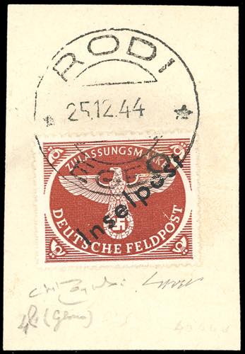 OCCUPAZIONE TEDESCA EGEO 1944 - ... 