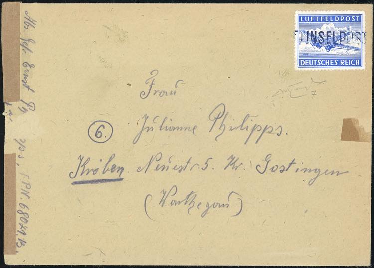 OCCUPAZIONE TEDESCA EGEO 1945 - ... 