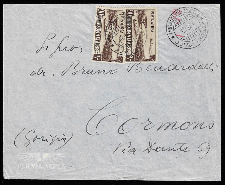 SOMALIA AFIS POSTA AEREA 1951 - 90 ... 