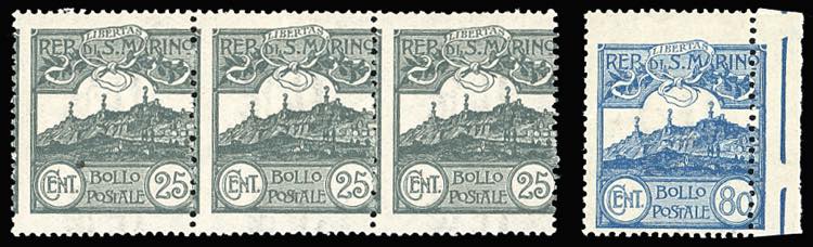 1921 - 25 cent. Veduta, ... 