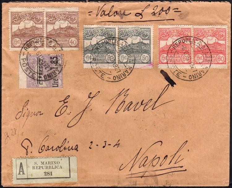 1927 - 1,85 lire su 60 cent. ... 