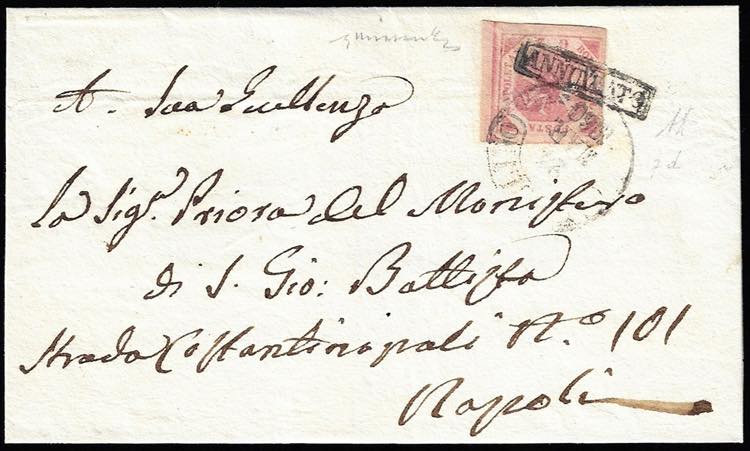 AVELLINO, cerchio + annullatore, ... 