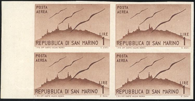 1946 - 1 lira Vedute, non ... 