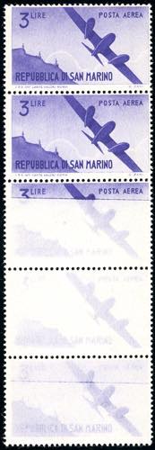 1946 - 3 lire Vedute (54), ... 