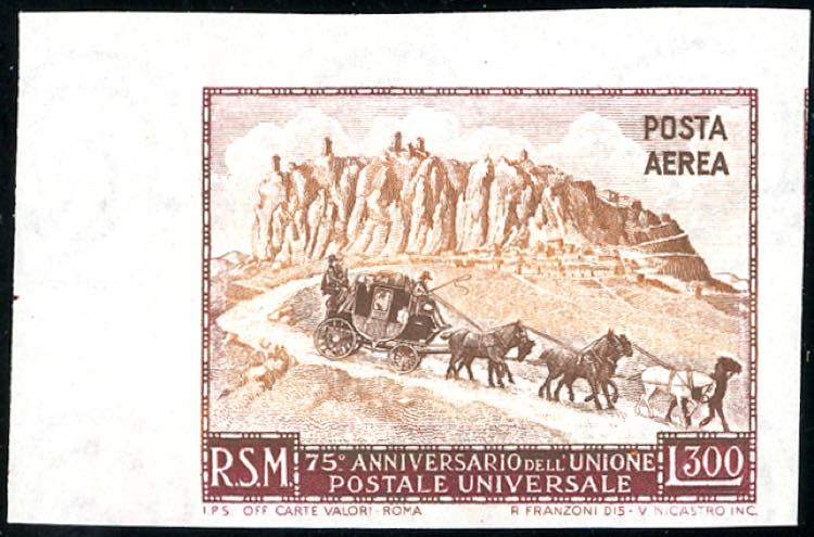 1951 - 300 lire UPU, non ... 