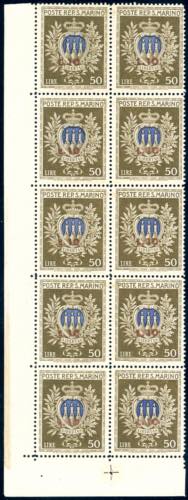 1946 - 10 lire su 50 lire Pro ... 