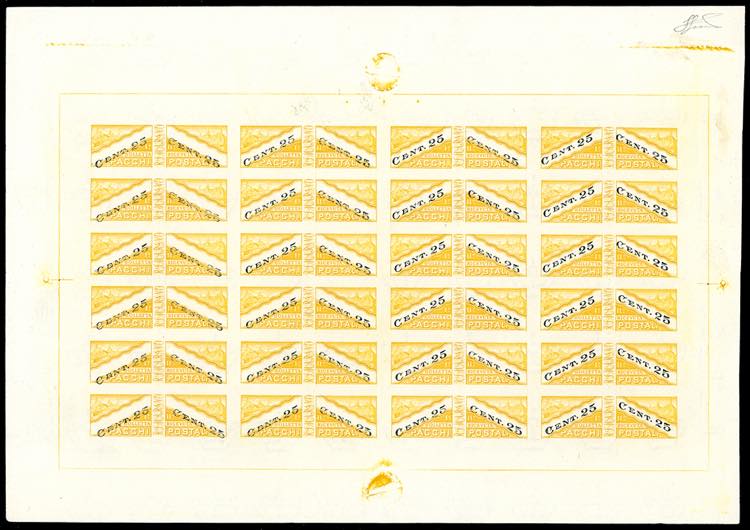 1946 - 25 cent., carta bianca, ... 