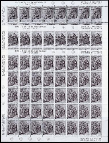 1969 - Natale, fogli completi di ... 