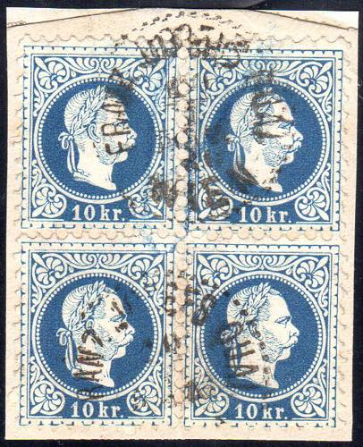 AUSTRIA 1874 - 10 k. Francesco ... 