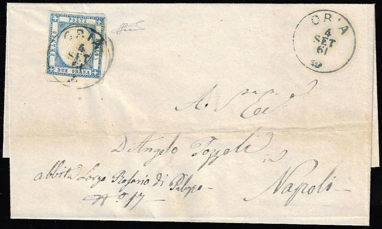 ORIA, cerchio piccolo azzurro ... 