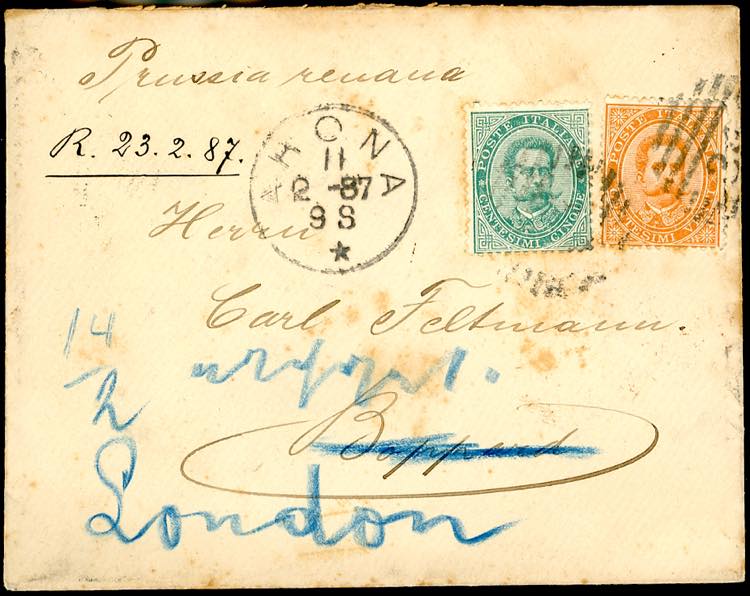 GERMANIA/ITALIA/GRAN BRETAGNA 1887 ... 