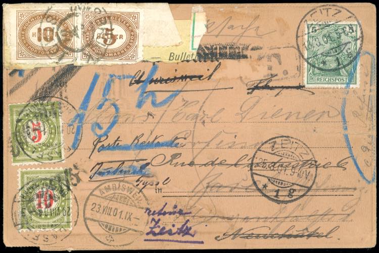 GERMANIA/SVIZZERA/AUSTRIA 1901 - ... 