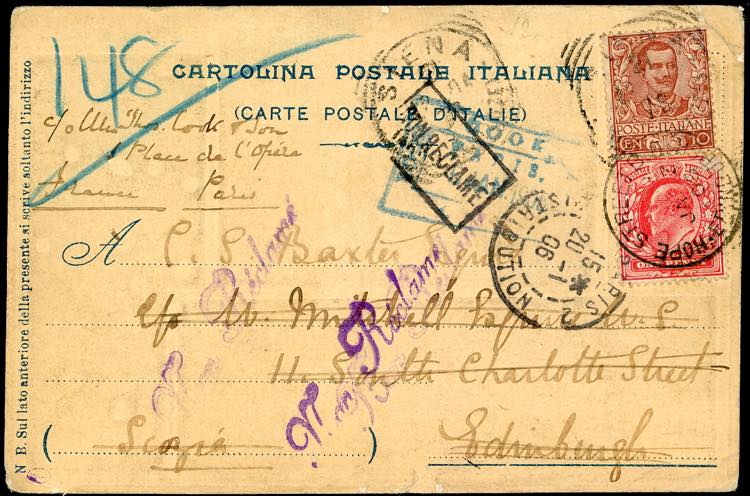 GRAN BRETAGNA/FRANCIA/ITALIA 1906 ... 