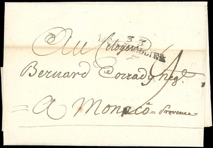 MONACO 1792 - Lettera ... 
