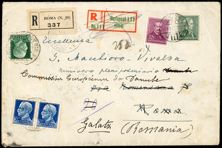 UNGHERIA/ITALIA/ROMANIA 1936 - ... 