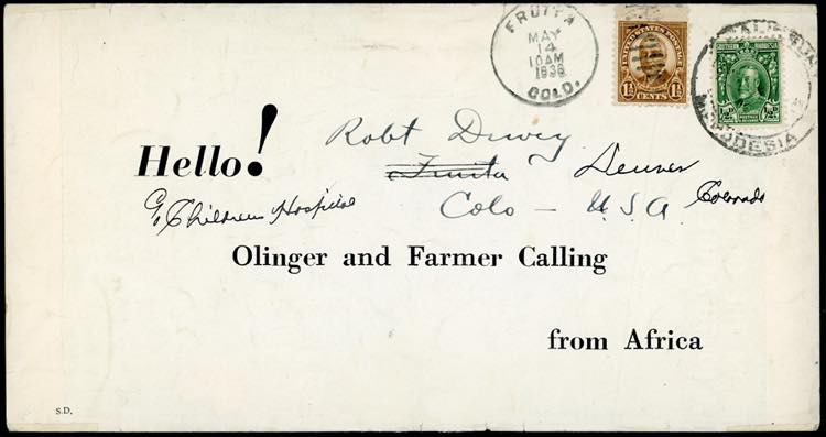 BRITISH COLONIES - SOUTHERN ... 