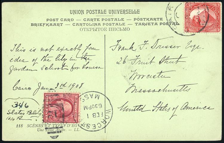 EGITTO 1908 - 4 m. Piramide (40), ... 