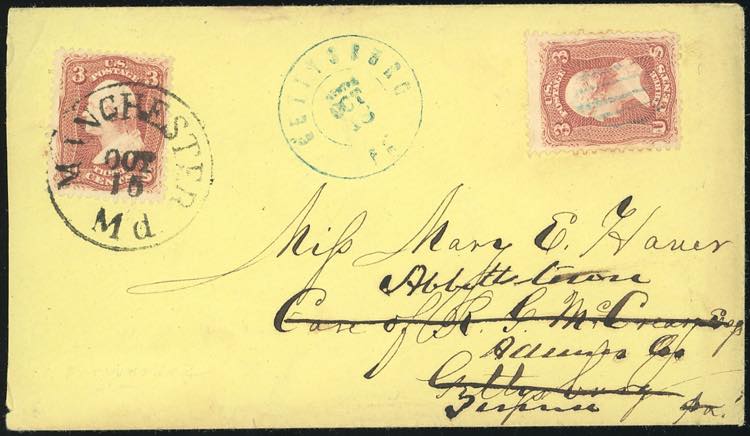 STATI UNITI DAMERICA 1861 ca - ... 