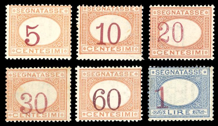 REGNO DITALIA SEGNATASSE ... 