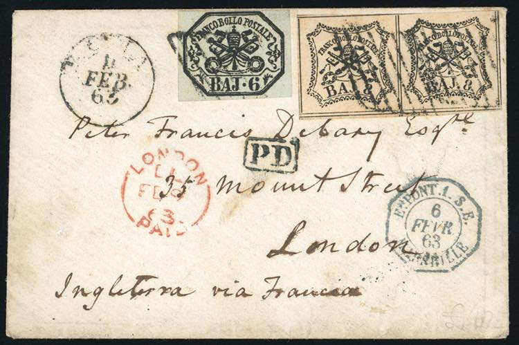 1863 - 6 baj grigio perla, 8 baj ... 