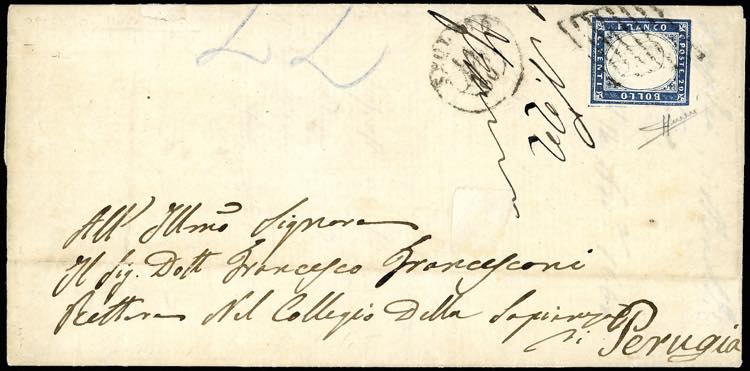 1860 - 20 cent. IV emissione di ... 