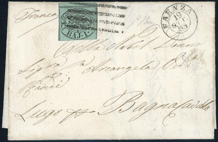 FAENZA, muto a quattro sbarre ... 